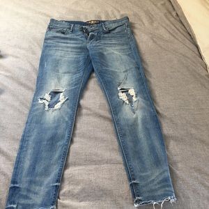 Like new lucky brand stella skinny jeans